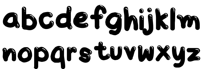TX Jello Font LOWERCASE