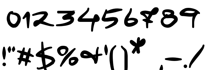 TX Timesquare Font OTHER CHARS
