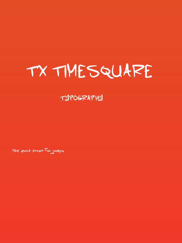 TX Timesquare Poster