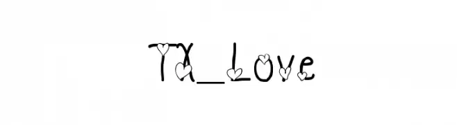 TX_Love  Descarca Fonturi Gratis