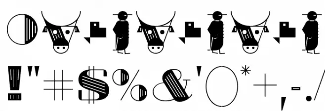 Txuleta Deco Font OTHER CHARS