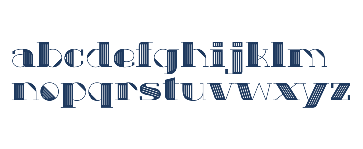 Txuleta Deco Lowercase