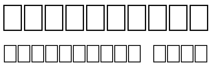 TYPEDRIPPER Font OTHER CHARS