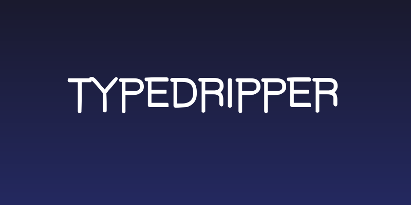 TYPEDRIPPER Social Header