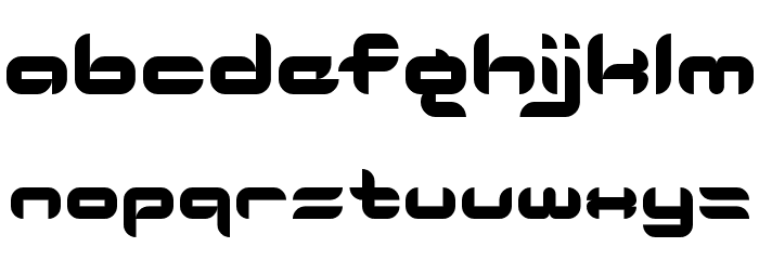 TYPICA Regular Font LOWERCASE