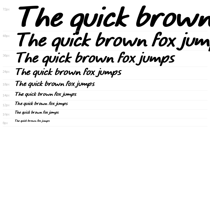 TYPO COMICS Bold Italic DEMO Waterfall