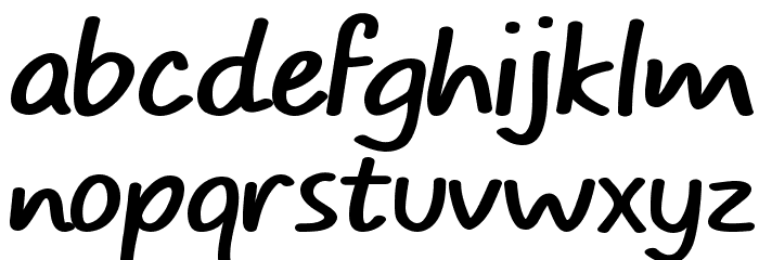 TYPO COMICS DEMO Font LOWERCASE