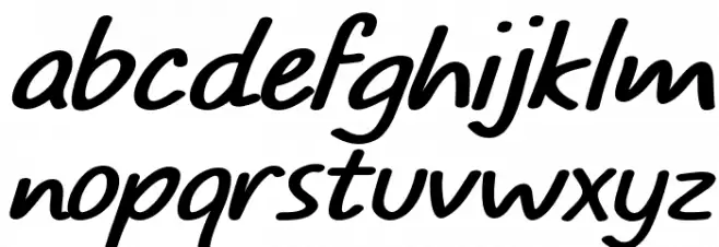 TYPO COMICS Italic DEMO Font LOWERCASE