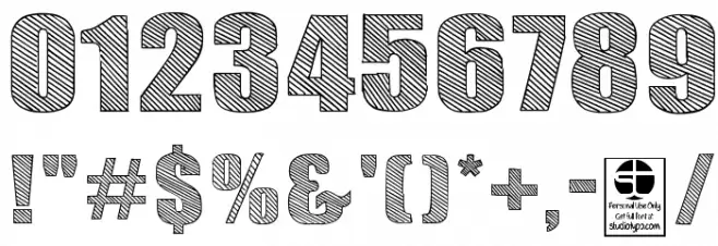TYPO SKETCH DEMO Font OTHER CHARS