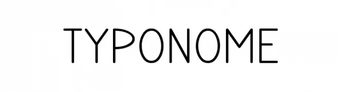 TYPONOME  Descarca Fonturi Gratis