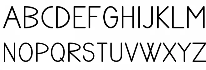 TYPONOME Font Litere mari