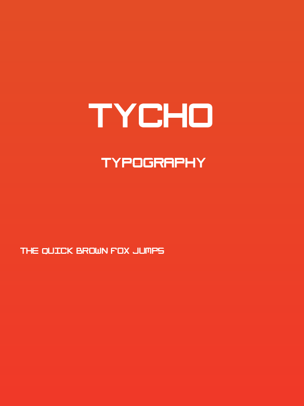 Tycho Poster