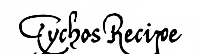 TychosRecipe  les polices de caractères gratuit tlcharger