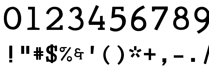 Tye Paloon Font OTHER CHARS