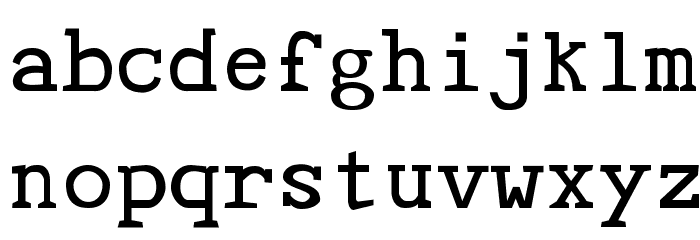 Tye Paloon Font LOWERCASE