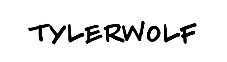 Tylerwolf  Frei Schriftart Herunterladen