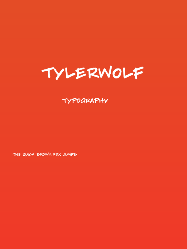 Tylerwolf Poster