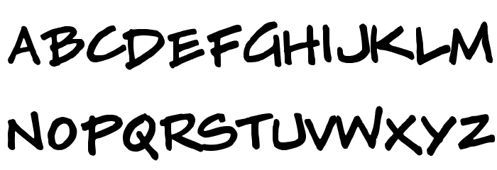 Tylerwolf Font LOWERCASE