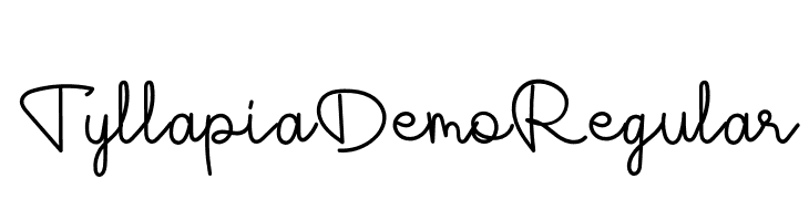 TyllapiaDemoRegular  Fuentes Gratis Descargar