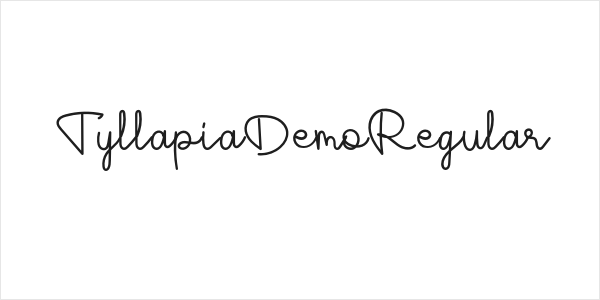 TyllapiaDemoRegular Logo