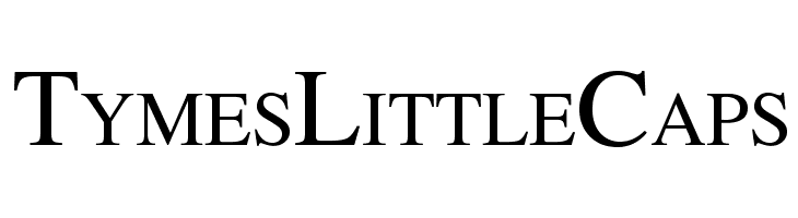TymesLittleCaps Font
