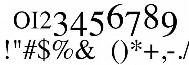 TymesLittleCaps Font OTHER CHARS