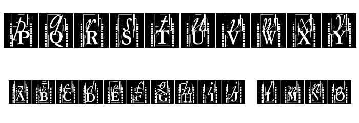 TypOasisInitials Font OTHER CHARS