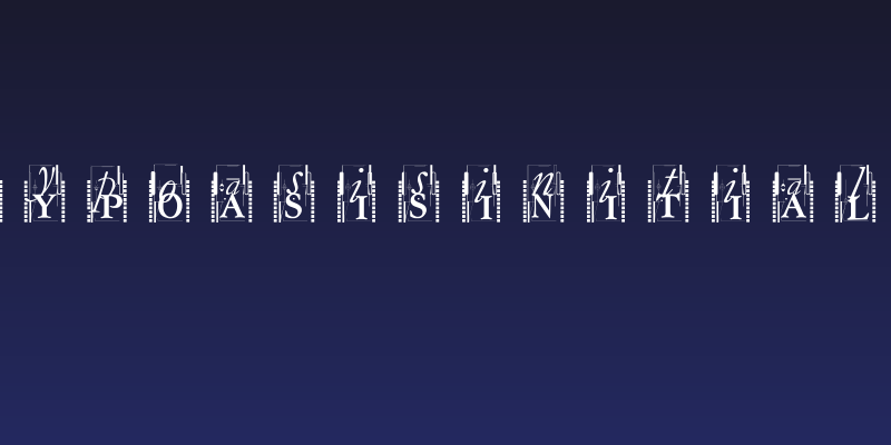 TypOasisInitials Social Header