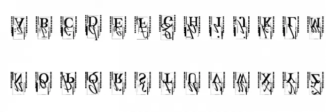 TypOasisInitials फ़ॉन्ट लोअरकेस