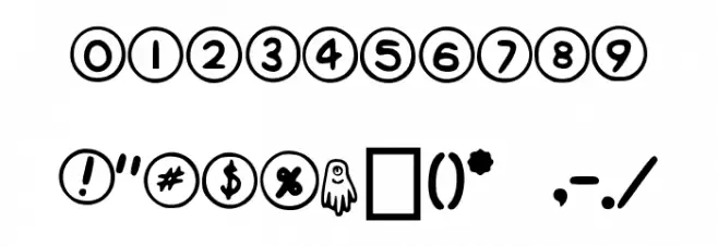 Type-Face Font OTHER CHARS