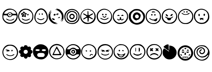 Type-Face Font LOWERCASE