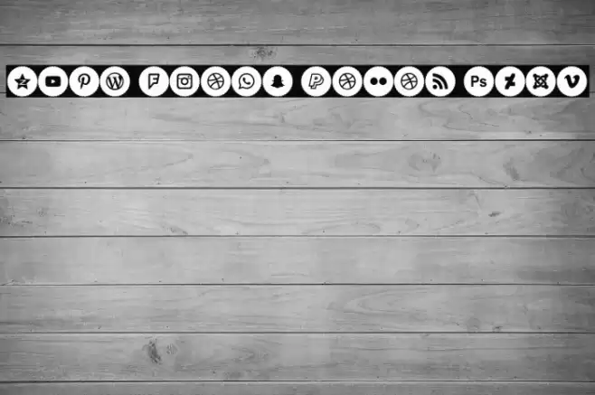 Type Icons Color 2019 Schriftart examples