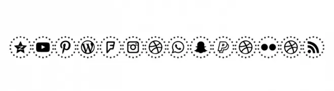 Type Icons Color  Frei Schriftart Herunterladen
