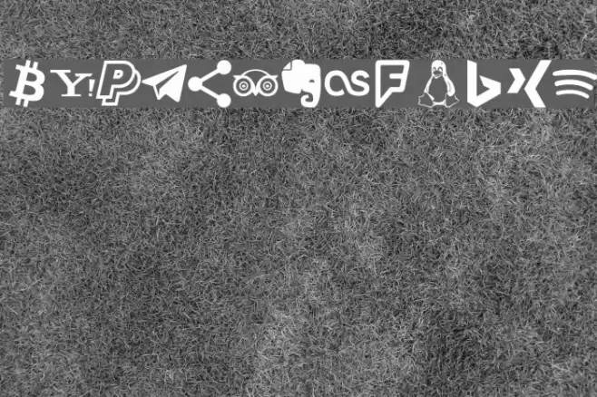 Type Icons Font examples