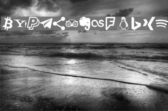 Type Icons Font examples