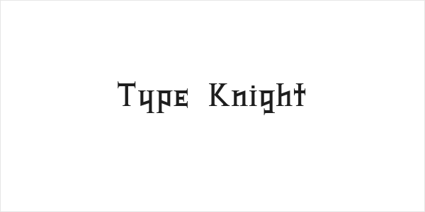 Type Knight Logo