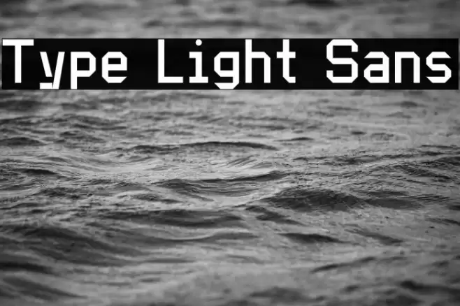 Type Light Sans Font examples