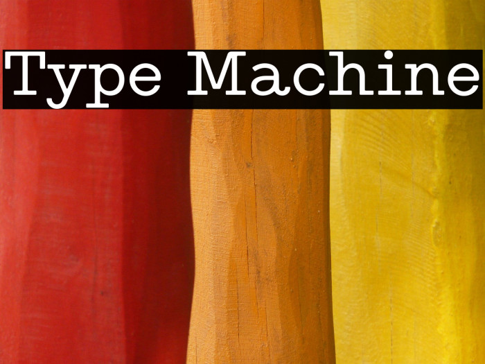 Type Machine Example 2