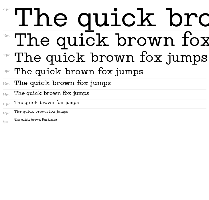 Type Machine Waterfall