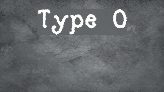 Type O Example 2
