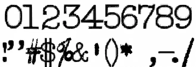 Type right! Font Alte caractere