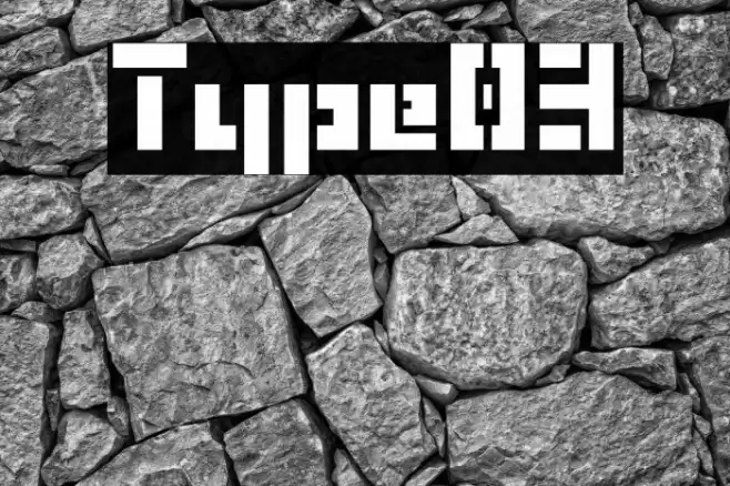 Type03 Font examples