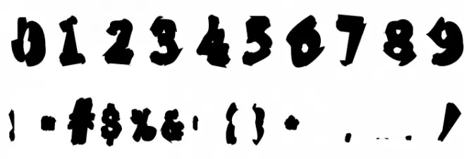 Type2 Font OTHER CHARS