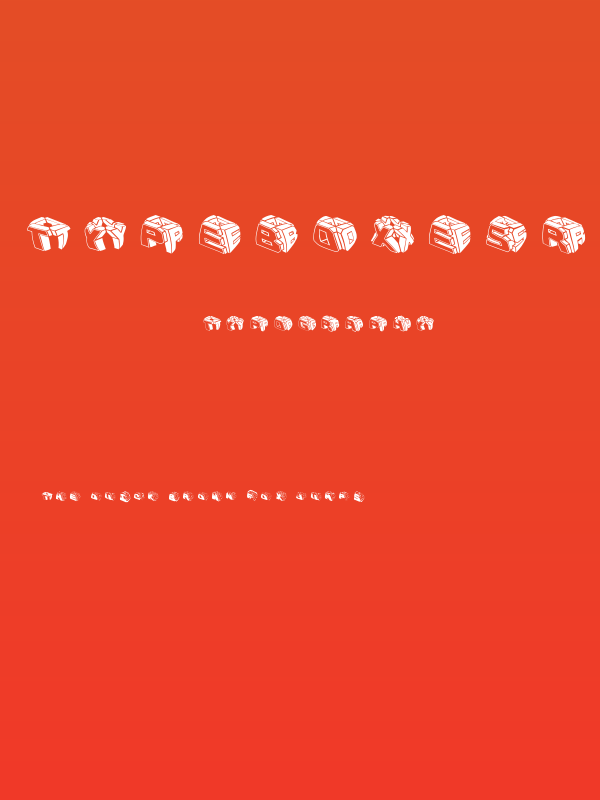 TypeBoxesRoundedTwo Poster