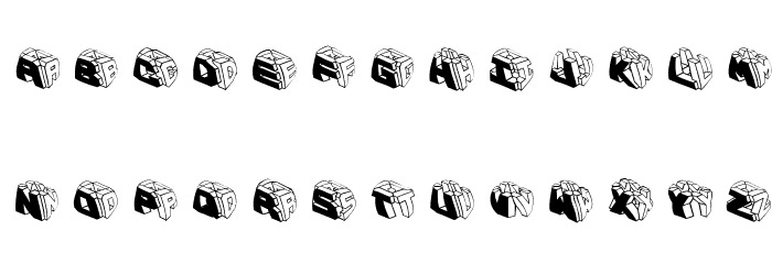 TypeBoxesRoundedTwo Font LOWERCASE