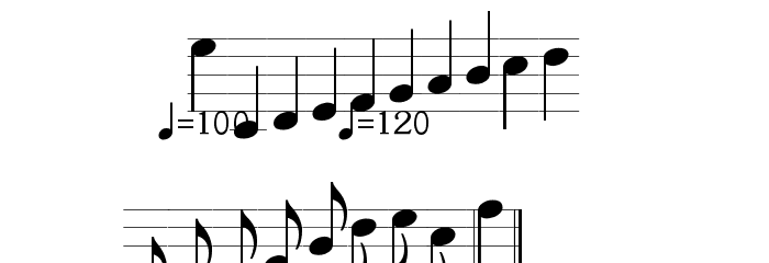 TypeMyMusic Notation Шрифта ДРУГИЕ символов