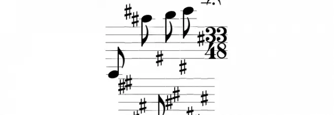 TypeMyMusic Notation Caratteri MAIUSCOLE