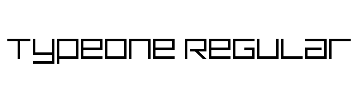 TypeOne Regular  لخطوط تنزيل