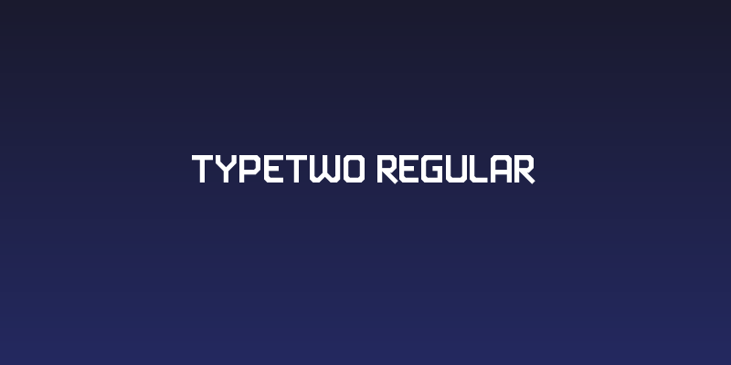 TypeTwo Regular Social Header