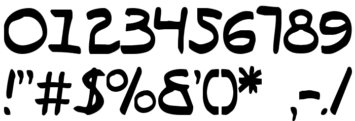 Typeecanoe Font OTHER CHARS